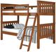 Donco Kids Mission Light Espresso Youth Twin/Twin Bunkbed-0
