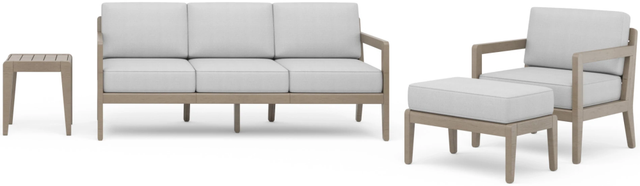 homestyles® Sustain 4-Piece Gray Outdoor Conversation Set-0