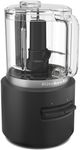 KitchenAid® Go™ 5-Cup Black Matte Cordless Food Processor-0