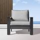 Enclover Magnolia Black/Granite Club chair-1