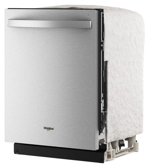 Whirlpool® 24" Fingerprint Resistant Stainless Steel Top Control Built-In Dishwasher  with Total Coverage Wash Action and Auto Open Air Dry-3