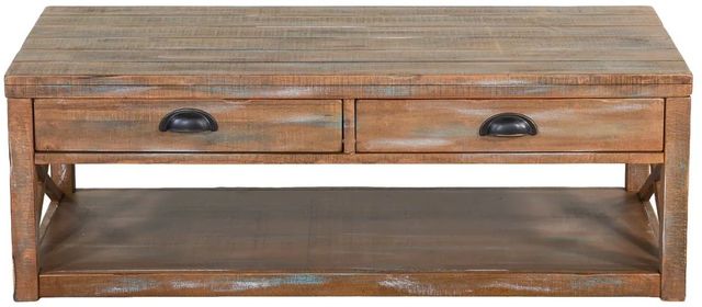Sunny Designs™ Durango Weathered Brown Cocktail Table-2