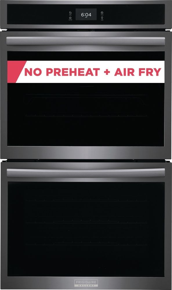 Frigidaire Gallery 30" Smudge-Proof® Black Stainless Steel Double Electric Wall Oven-0