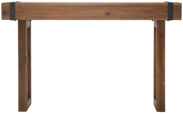 Michael Amini® Brooklyn Walk Burnt Umber Console Table-2