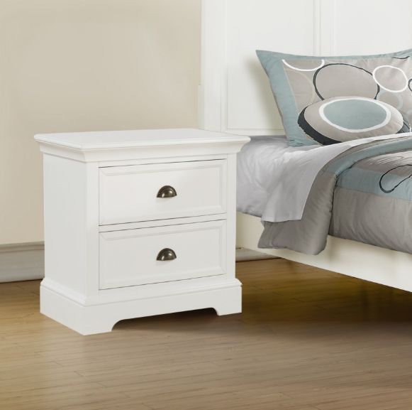 Winners Only® Tamarack White Youth Nightstand-1