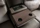 Furniture of America® Artemia Gray Power Reclining Sofa-3
