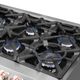 FORNO® Massimo Series 60" Stainless Steel Pro Style Gas Range-3