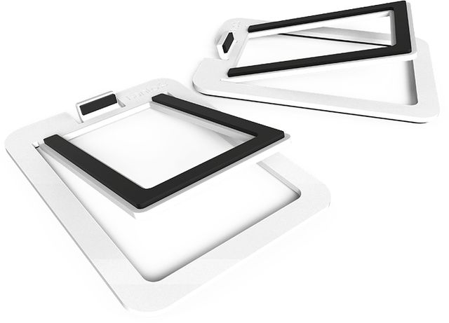 Kanto Aluminum White S2 Desktop Speaker Stands-0