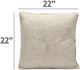 Universal Explore Home™ Customizable 22" Square Pillow-2
