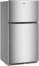 Whirlpool® 33" 21.3 Cu. Ft. Fingerprint Resistant Stainless Steel Top Freezer Refrigerator with Total Coverage Cooling-2