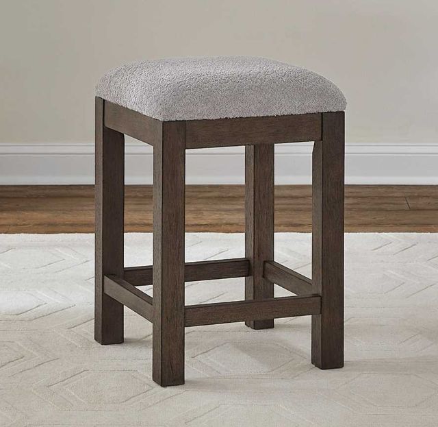 Liberty Furniture Cascade Falls Gray Mist/Satin Espresso Console Stool-1