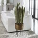 Uttermost® Fasita Antique Brass/Green Planter-1