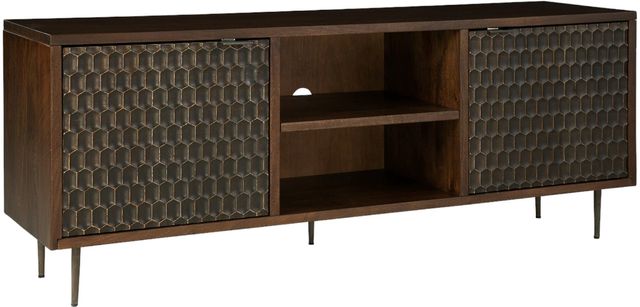 Signature Design by Ashley® Doraley Two-Tone Brown Accent Cabinet-0