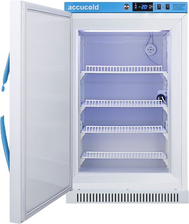 Accucold® Pharma-Vac Performance Series 20" 2.47 Cu. Ft. White Undercounter Freezer-3