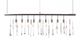 Zuo® Shooting Stars Chrome Ceiling Lamp-0