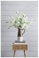 A & B Home White 40'' Faux Cherry Blossom-4
