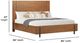 Flexsteel® Lincoln Walnut King Panel Bed-2