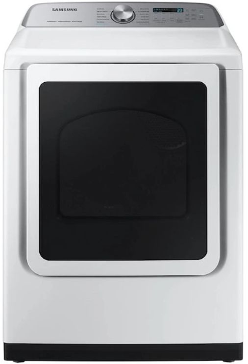 Samsung White Impeller Top Load Washer and Gas Dryer Laundry Pair-2