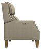 Best® Home Furnishings Customizable Pauley Power High Leg Recliner with Honey Birch Legs-2