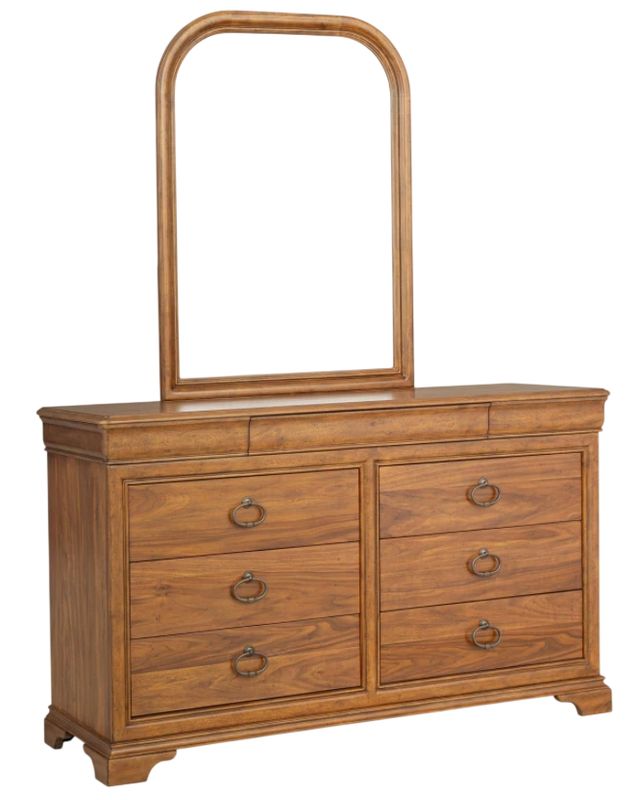 Legacy Classic Echelon Heritage Walnut Dresser-1