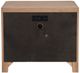 Universal Explore Home™ New Modern Organic Natural Oak Walker Nightstand-3