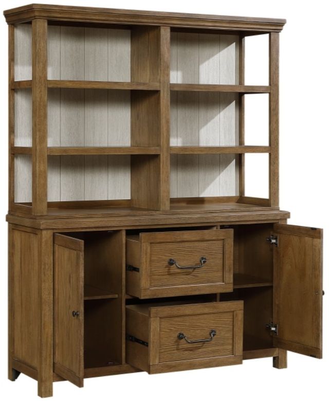 Homelegance® Wyatt Brown Buffet and Hutch-4