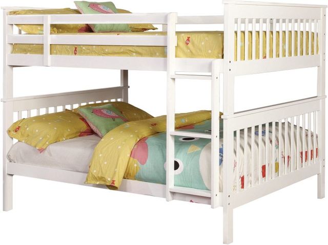 Coaster® Chapman White Twin Slats-0