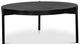 Moe's Home Collection Mendez Black Concrete Outdoor Coffee Table with Black Metal Legs-1