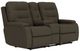 Flexsteel® Kerrie Pewter Power Reclining Loveseat with Console-0