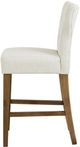 Olliix by Madison Park Cream Avila Tufted Back Counter Stool-2