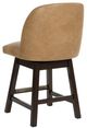 Signature Design by Ashley® Neymorton Brown/Dark Gray Leather Swivel Bar Stool-4