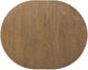 Liberty Farmhouse Reimagined Chestnut Pedestal Table with Antique White Base-3