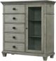 Elements International Crawford Grey Gentlemen Chest-0