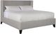 Century® Customizable Details Case King Upholstered Wing Low Panel Bed-0