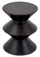 YHD Nali Black Round End Table-2