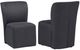 Coaster® Jaelynn 2-Piece Charcoal Upholstered Dining Side Chair Set-0