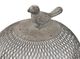 A & B Home Ophira Sparrow 2-Piece Antique Gray Mesh Candle Holder Set-3