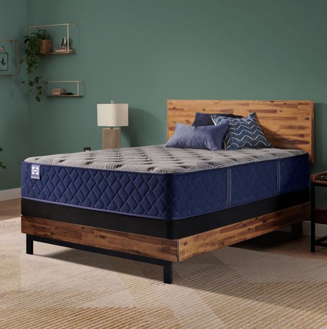 Sealy® Midnight Bliss 14.5" Gel Memory Foam Medium Tight Top Twin XL Mattress-2