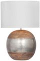 Bassett Mirror Brock Metal Band/Natural Table Lamp-0