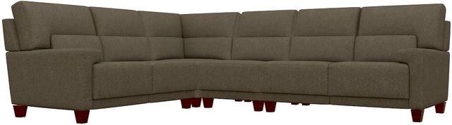 La-Z-Boy® Draper 4-Piece Taupe L-Shape Sectional-0