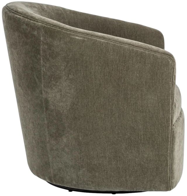 Classic Home Valencia Olive Moss Swivel Accent Chair-3