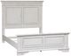 Liberty Furniture Abbey Park Antique White Queen Panel Bed-0