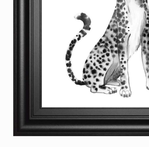 Classy Art Chrome Cheetah II by Grace Popp Wall Art-1