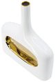 A & B Home Gold/White Vase-3