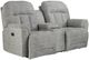 Best® Home Furnishings Customizable Suitably Power Reclining Space Saver Console Loveseat with Power Tilt Headrest-0