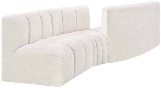 Meridian Furniture Arc 4-Piece Cream Modular Sectional-0