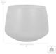 Armen Living Amethyst White Indoor or Outdoor Planter-3