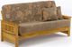 Night & Day Furniture™ Sunrise Honey Oak Queen Moon Glider Futon-0