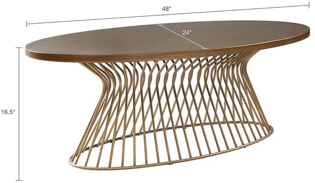 Olliix by INK+IVY Bronze Mercer Coffee Table-2