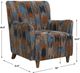 Uttermost® Lainey Rust/Sapphire/Spa Blue Upholstered Armchair-2